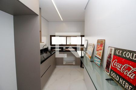 Cozinha de apartamento à venda com 3 quartos, 77m² em Serra, Belo Horizonte