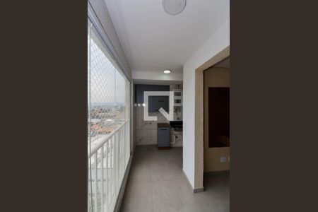 Varanda da Sala de apartamento para alugar com 2 quartos, 55m² em Vila Itapegica, Guarulhos