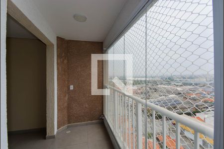 Varanda da Sala de apartamento para alugar com 2 quartos, 55m² em Vila Itapegica, Guarulhos