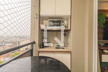 Varanda da Sala de apartamento à venda com 2 quartos, 61m² em Vila Guilherme, São Paulo