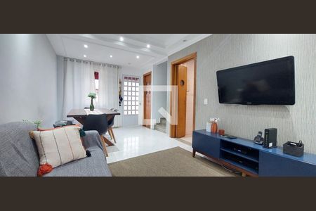 Sala de casa à venda com 2 quartos, 94m² em Vila Metalúrgica, Santo André