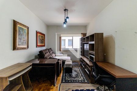 Sala de apartamento para alugar com 1 quarto, 49m² em Higienópolis, São Paulo