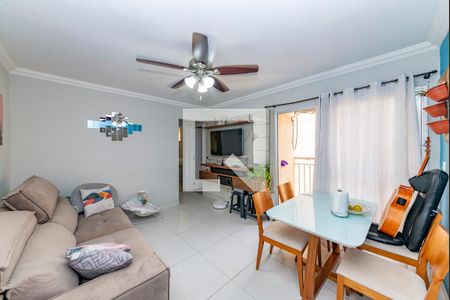 Sala de apartamento à venda com 2 quartos, 56m² em João Pinheiro, Belo Horizonte