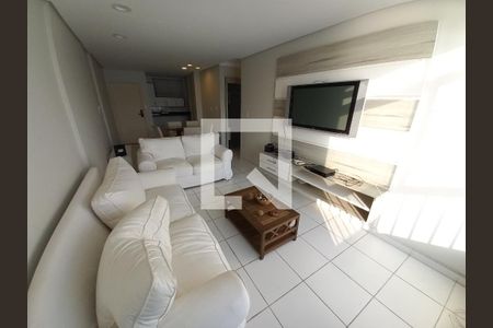 Sala de apartamento para alugar com 3 quartos, 64m² em Itararé, São Vicente