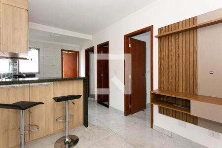 Sala de apartamento para alugar com 2 quartos, 43m² em Vila Antonina, São Paulo