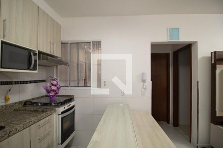 Cozinha de casa de condomínio à venda com 1 quarto, 42m² em Jardim Brasil (zona Norte), São Paulo