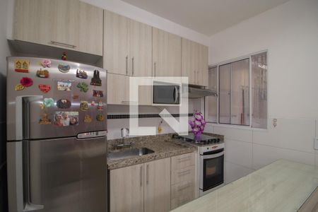 Cozinha de casa de condomínio à venda com 1 quarto, 42m² em Jardim Brasil (zona Norte), São Paulo