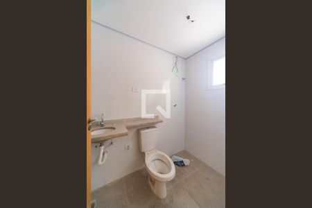 Banheiro Social de apartamento à venda com 2 quartos, 54m² em Silveira, Santo André