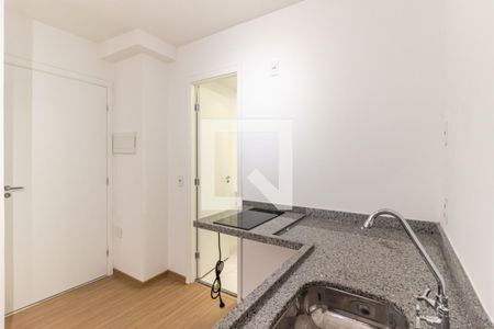 Cozinha de kitnet/studio para alugar com 1 quarto, 26m² em Vila Buarque, São Paulo