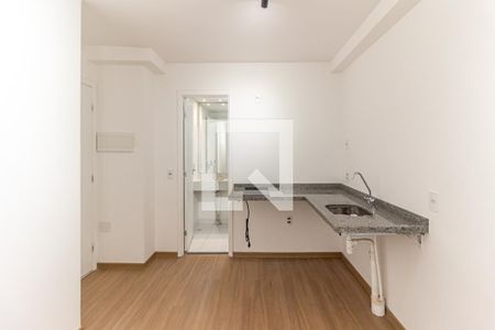 Cozinha de kitnet/studio para alugar com 1 quarto, 26m² em Vila Buarque, São Paulo