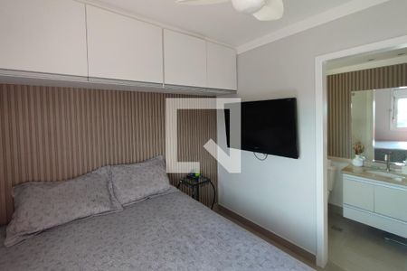 Quarto Suíte de apartamento à venda com 3 quartos, 69m² em Vila Aurocan, Campinas