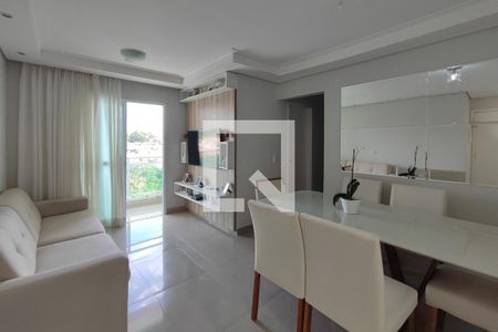 Sala de apartamento à venda com 3 quartos, 69m² em Vila Aurocan, Campinas