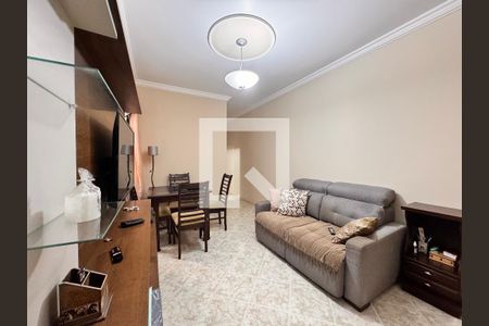 Sala de apartamento à venda com 2 quartos, 66m² em Vila Valparaíso, Santo André