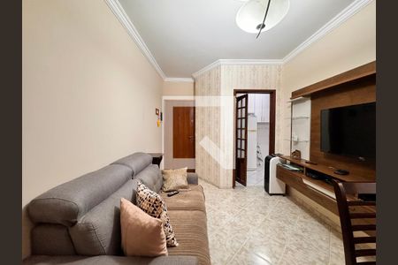 Sala de apartamento à venda com 2 quartos, 66m² em Vila Valparaíso, Santo André