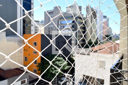 Vista da varanda de apartamento à venda com 1 quarto, 55m² em Pinheiros, São Paulo