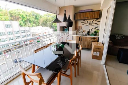 Varanda da Sala de apartamento para alugar com 3 quartos, 96m² em Morumbi, São Paulo