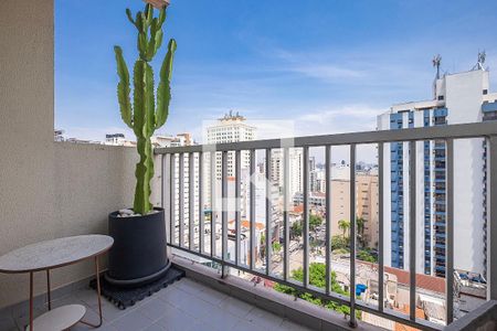 Sala - Varanda de apartamento para alugar com 1 quarto, 41m² em Pinheiros, São Paulo