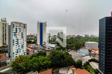 Vista Sala de apartamento à venda com 2 quartos, 63m² em Vila Guarani, São Paulo