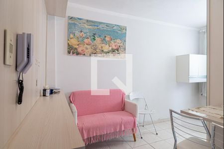 Studio para alugar com 24m², 1 quarto e sem vagaSala