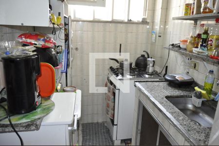 Cozinha de apartamento à venda com 1 quarto, 31m² em Engenho de Dentro, Rio de Janeiro