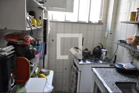 Cozinha de apartamento à venda com 1 quarto, 31m² em Engenho de Dentro, Rio de Janeiro