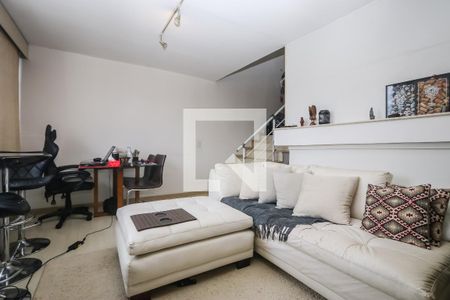 Sala de apartamento para alugar com 1 quarto, 70m² em Vila Tramontano, São Paulo