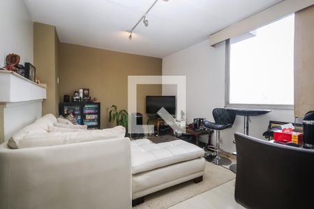 Sala de apartamento para alugar com 1 quarto, 70m² em Vila Tramontano, São Paulo