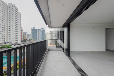 Varanda da Sala de apartamento à venda com 3 quartos, 136m² em Sumarezinho, São Paulo