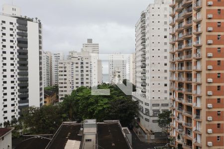 Vista de apartamento para alugar com 3 quartos, 150m² em Barra Funda, Guarujá