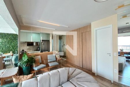 Sala de apartamento para alugar com 2 quartos, 82m² em Jardim Brasil, Campinas