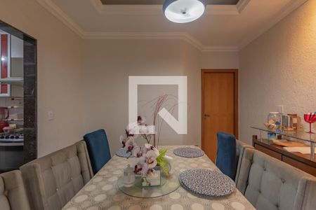 Sala de Jantar de casa à venda com 3 quartos, 144m² em Serrano, Belo Horizonte