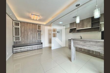 Sala/Cozinha de apartamento para alugar com 2 quartos, 57m² em Fátima, Canoas