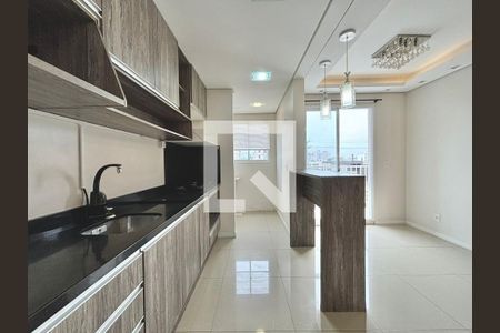 Sala/Cozinha de apartamento para alugar com 2 quartos, 57m² em Fátima, Canoas