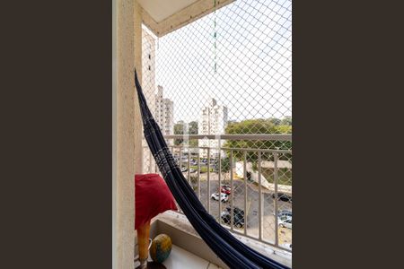 Varanda da Sala de apartamento à venda com 2 quartos, 52m² em Jardim Maria Duarte, São Paulo