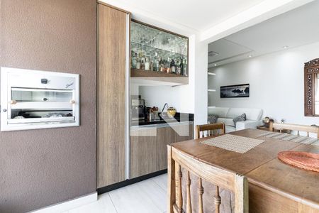 Varanda da Sala de apartamento à venda com 2 quartos, 58m² em Vila Gumercindo, São Paulo