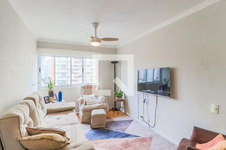 Sala de apartamento à venda com 3 quartos, 90m² em Vila Cordeiro, São Paulo