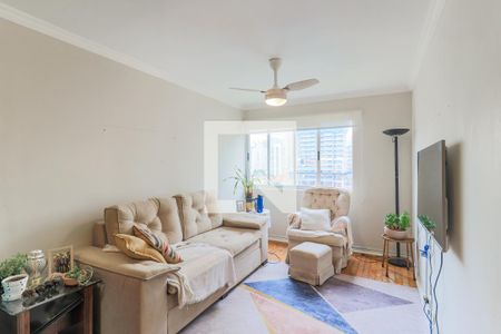 Sala de apartamento à venda com 3 quartos, 90m² em Vila Cordeiro, São Paulo