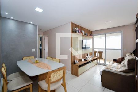 Sala de apartamento à venda com 3 quartos, 82m² em Gopouva, Guarulhos