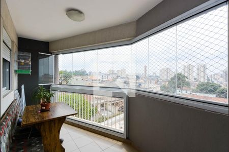 Varanda da Sala de apartamento à venda com 3 quartos, 82m² em Gopouva, Guarulhos