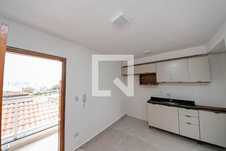 Sala/Cozinha de apartamento à venda com 1 quarto, 27m² em Vila Darli, São Paulo