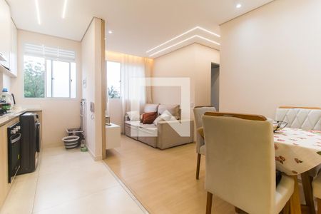 Sala de apartamento para alugar com 2 quartos, 43m² em Vila Perracini, Poá