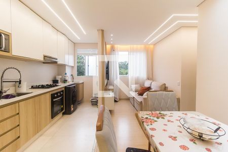 Sala de apartamento para alugar com 2 quartos, 43m² em Vila Perracini, Poá