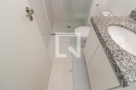 Banheiro de kitnet/studio à venda com 1 quarto, 26m² em Campos Elíseos, São Paulo