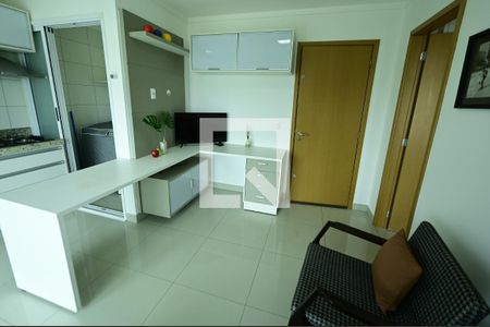 Sala de apartamento para alugar com 1 quarto, 44m² em Setor Bueno, Goiânia