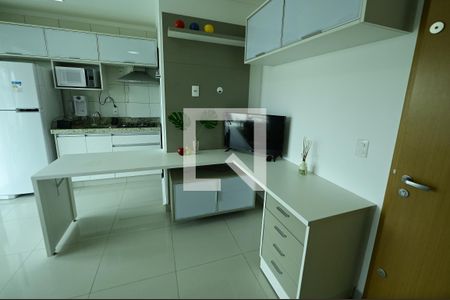 Sala de apartamento para alugar com 1 quarto, 44m² em Setor Bueno, Goiânia