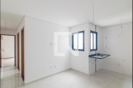 Sala de apartamento à venda com 2 quartos, 94m² em Parque Oratório, Santo André