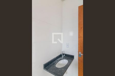 Banheiro da Suite de apartamento à venda com 2 quartos, 94m² em Parque Oratório, Santo André