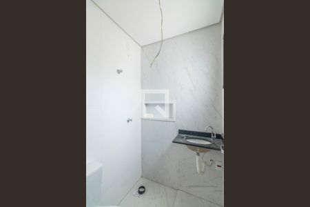 Banheiro da Suite de apartamento à venda com 2 quartos, 81m² em Parque Oratório, Santo André