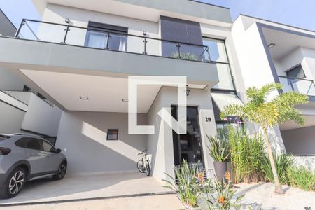 Casa de condomínio à venda com 220m², 3 quartos e 4 vagasFachada