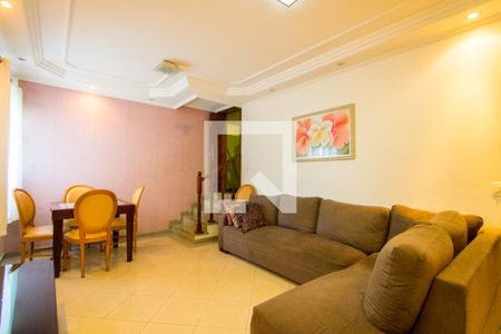 Sala de apartamento à venda com 3 quartos, 164m² em Vila Helena, Santo André